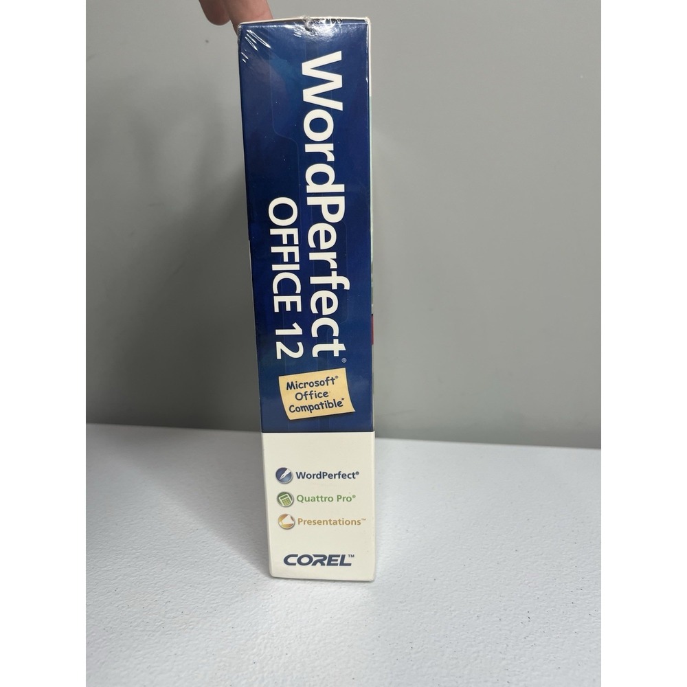 Vtg Word Perfect Office‎ 12 New Still Sealed In Plastic - Picture 5 of 6